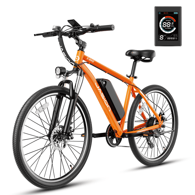 Jasion Electric Mountain Bike, 26, 350W Motor, 40 Miles Range - Walmart ...