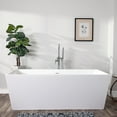 thumbnail image 1 of Jasmine 67 Inch Acrylic Double Ended Freestanding Tub, 1 of 2