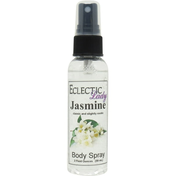 Jasmine Body Spray, Eclectic Lady, Hydrating Mist, Unisex, 2 oz
