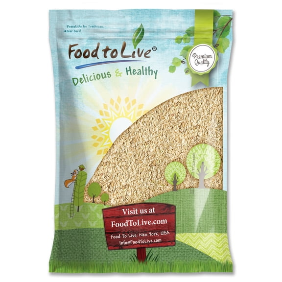 Jasmine Brown Rice, 12 Pounds  Kosher, Raw, Vegan  by Food to Live