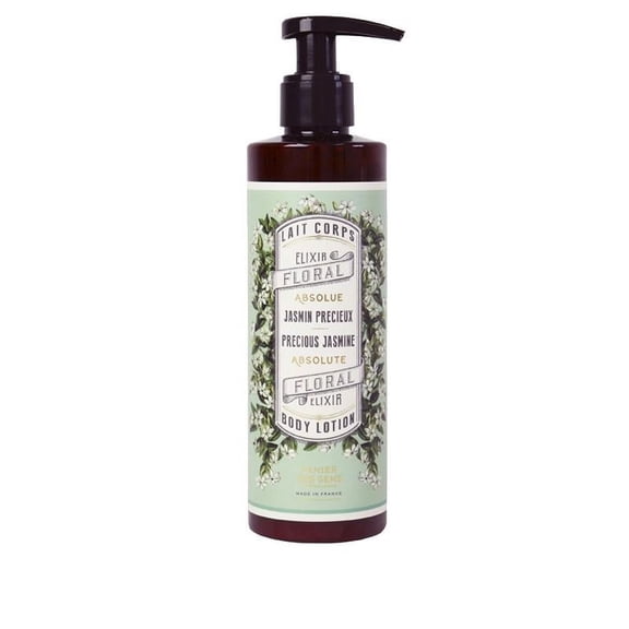 Panier des Sens Jasmine Shea butter Body lotion for dry skin, body cream - Made in France 97% natural - 8.45 Floz/250ml
