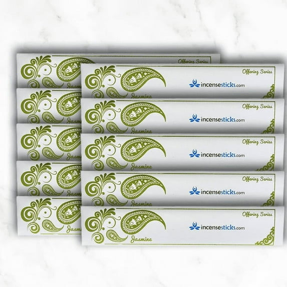 Jasmine Incense 10" 20 Sticks Pack: 10 Packs
