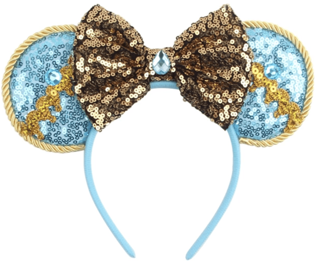 Jasmine Inspired Minnie Ears, Princess Jasmine Mickey Ears  display picture 3