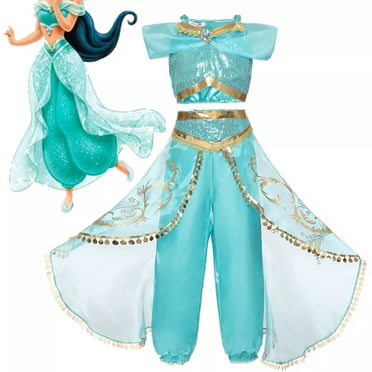Women's Jasmine Deluxe Costume - Walmart.com