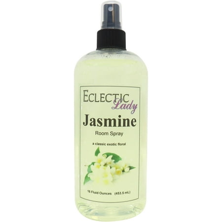 Jasmine Room Spray by Eclectic Lady, 16 Ounces, Fragrant Aromatic Room Mist For Home, Room, Office