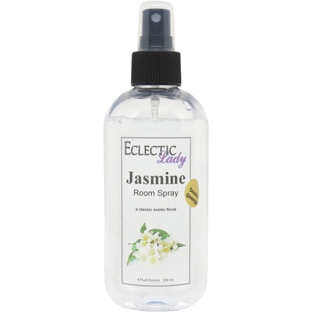 Jasmine Room Spray by Eclectic Lady (Double Strength), 8 Ounces, Fragrant Aromatic Room Mist For Home, Room, Office