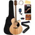 thumbnail image 1 of Jasmine S34C NEX Orchestra-Style Cutaway Acoustic Guitar - Natural w/ Gig Bag, 1 of 4