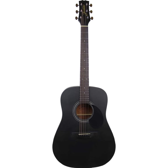 Jasmine S35 Dreadnought Acoustic Guitar, Matte Black
