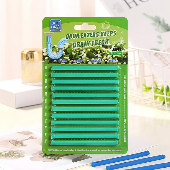 Jasmine Scented Pipe Cleaning Stick - With Long Handle Design, Multi - Purpose Pipe Cleaning Tool - Effectively Removes Stubborn Dirt, Residual Oil And Hair Blockages From Pipe