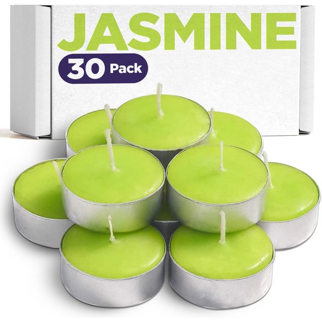 Frankincense & Myrrh Scented Soy Wax Tea Light Candles (Handmade Tealights)