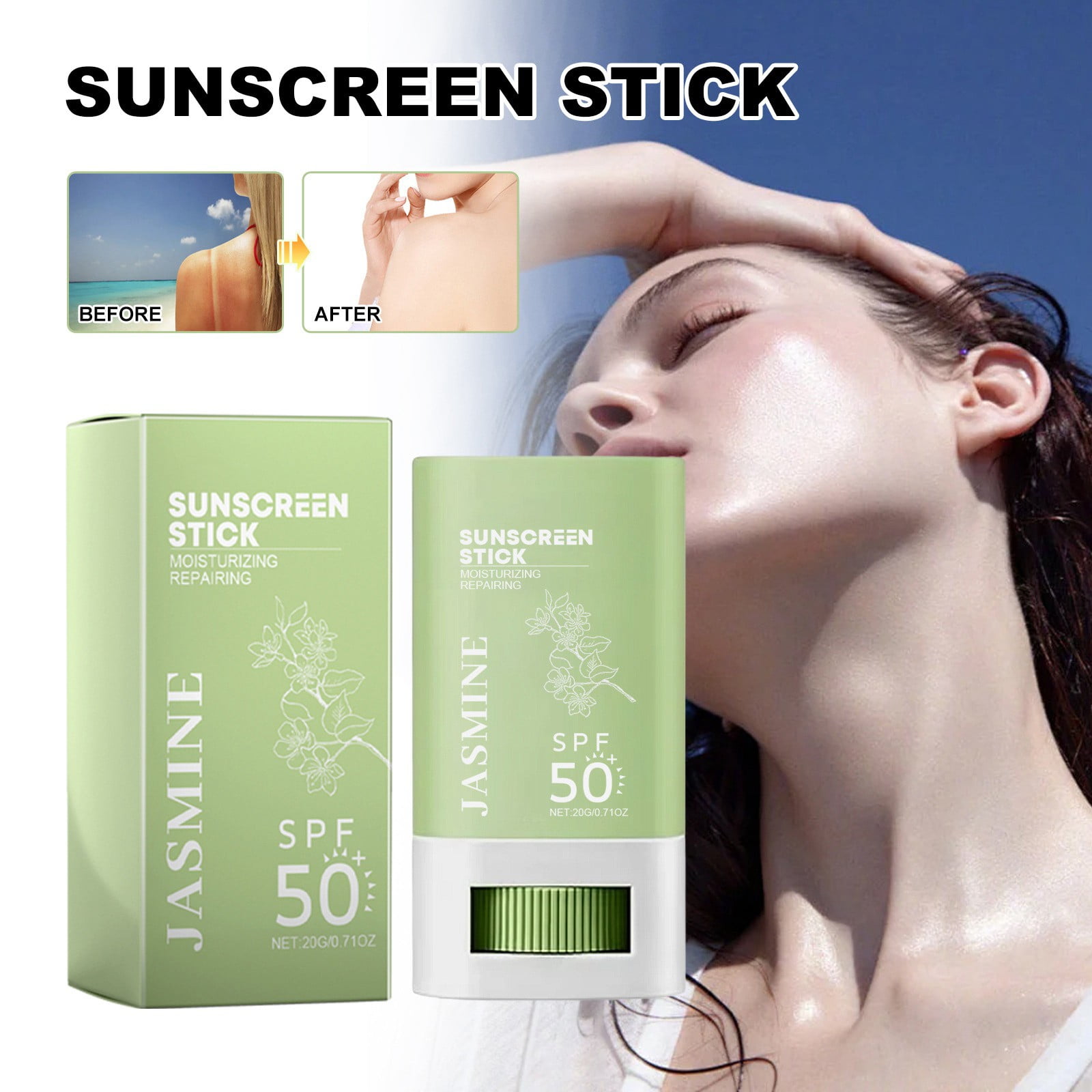 Jasmine Summer Outdoor Gentle Moisturizing Refreshing Non Greasy Face