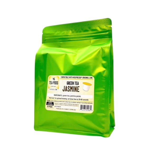 Jasmine green tea pods Nespresso OriginalLine compatible - Walmart.com