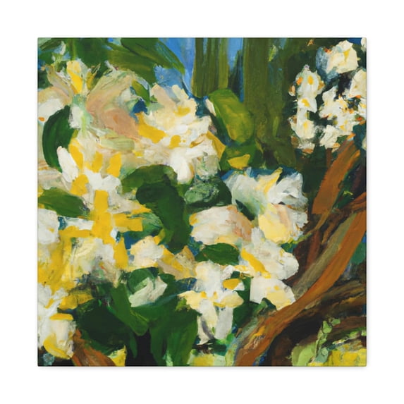 Jasmine's Blooming Beauty - Canvas