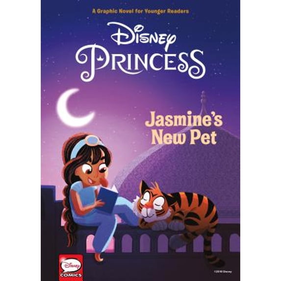 Pre-Owned Disney Princess: Jasmine's New Pet (Younger Readers Graphic Novel) (Hardcover)