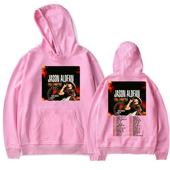 Jason Aldean Full Throttle Tour 2025 Hoodies Merch Women Men Fashion Casual Hooded Sweatshirts