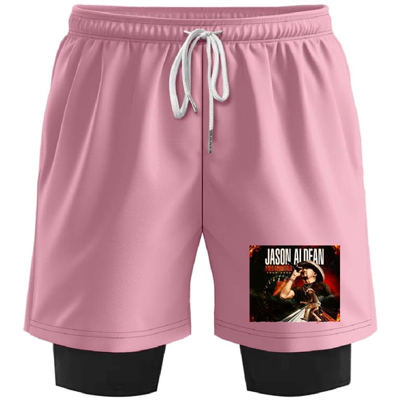 Jason Aldean Full Throttle Tour 2025 Sweatshorts Women Men Casual Short Basketball Pants Outdoor Sportwear