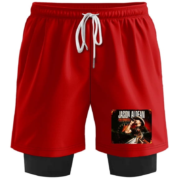 Jason Aldean Full Throttle Tour 2025 Sweatshorts Women Men Casual Short Basketball Pants Outdoor Sportwear