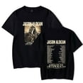 thumbnail image 1 of Jason Aldean Highway Desperado 2024 Tour Merch Women Men Casual Crewneck Short Sleeve Tee, 1 of 2