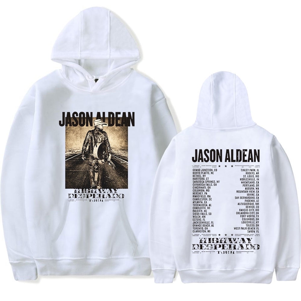 Jason Aldean Highway Desperado 2024 Tour Merch Women Men Long Sleeve ...