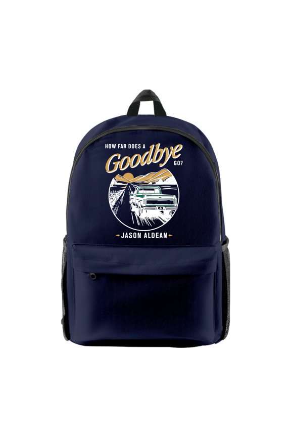 Jason Aldean How Far Does A Goodbye Go Backpack Unisex Shoulders Bag Casual Fashion Daypacks Travel Bags
