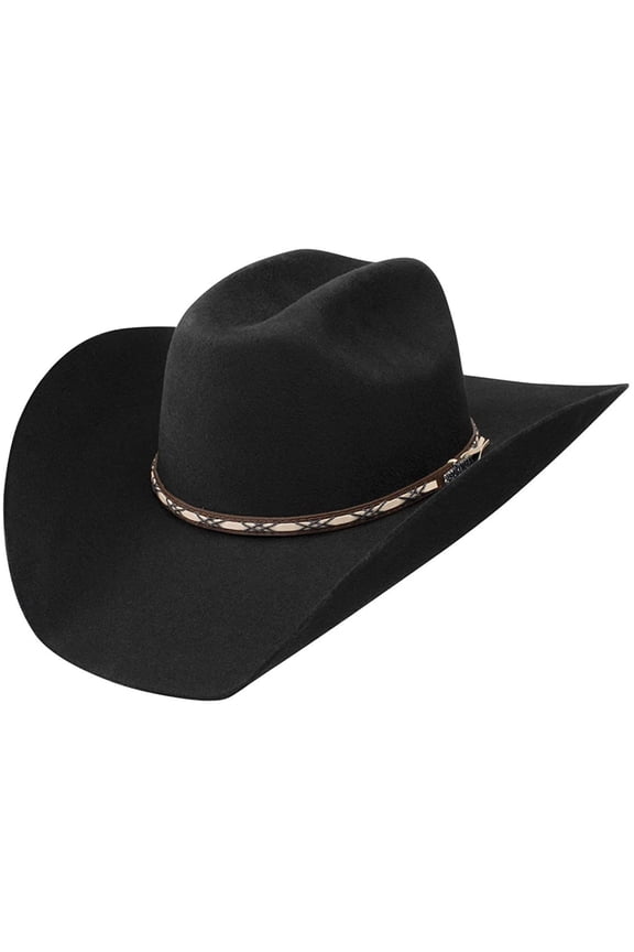 Jason Aldean Mens Amarillo Sky Felt Cowboy Hat - Rwamsk-304107