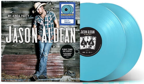 Jason Aldean - My Kinda Party (Walmart Exclusive) - Baby Blue Vinyl 2 LP