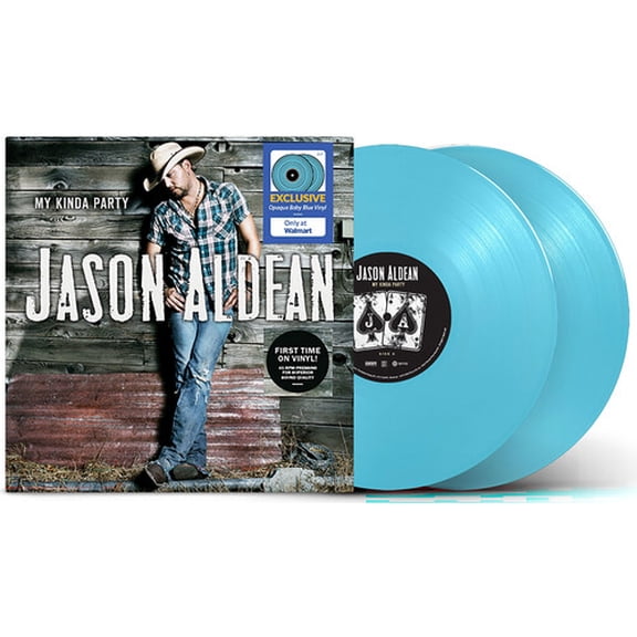 Jason Aldean - My Kinda Party (Walmart Exclusive) - Baby Blue Vinyl 2 LP