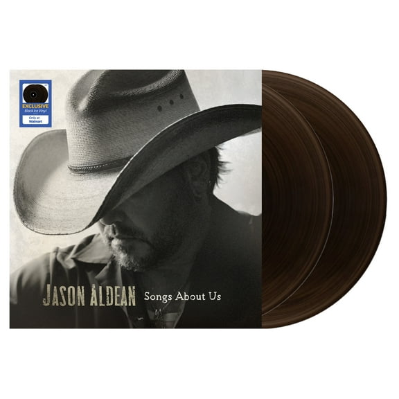 Jason Aldean - Songs About Us (Walmart Exclusive) - Black Ice - 2 LP Vinyl
