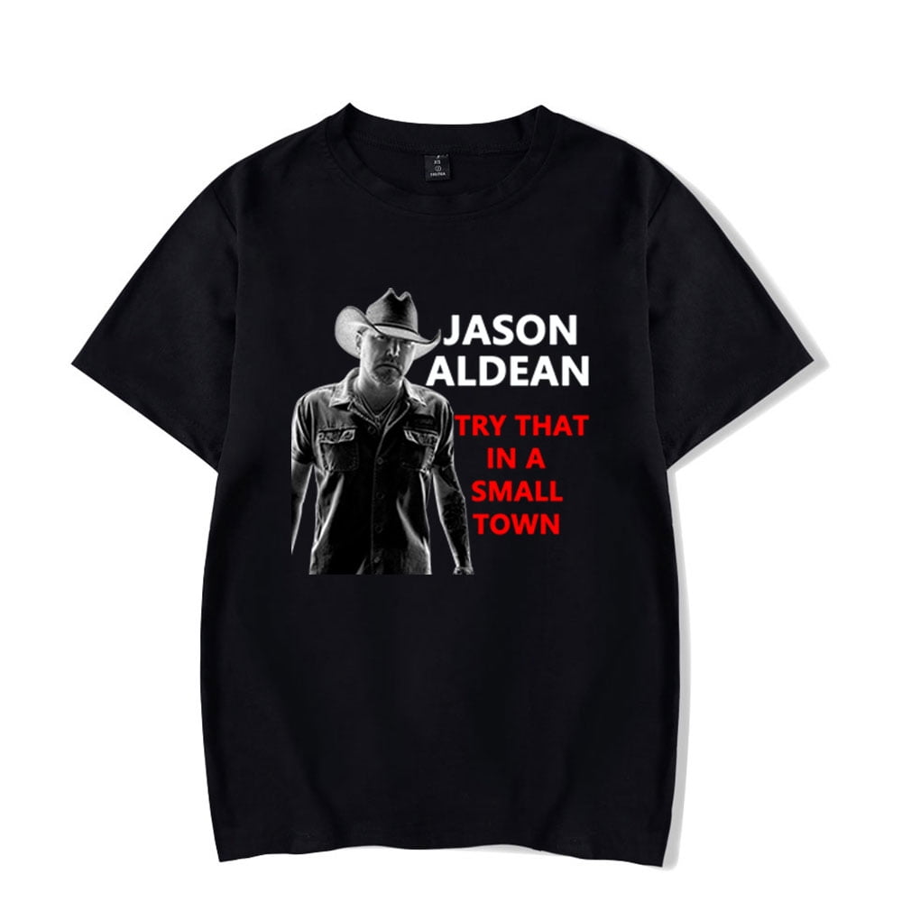 Jason Aldean T-shirt Try That in A Small Town Album Tee Unisex Short ...