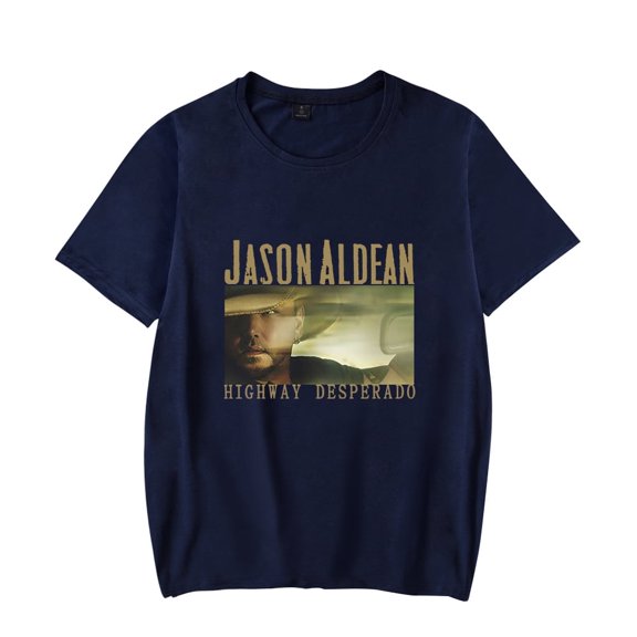 Jason Aldean Tough Crowd Merch T-Shirt New Cotton Short Sleeved Men Women Summer Trendy Street Wear