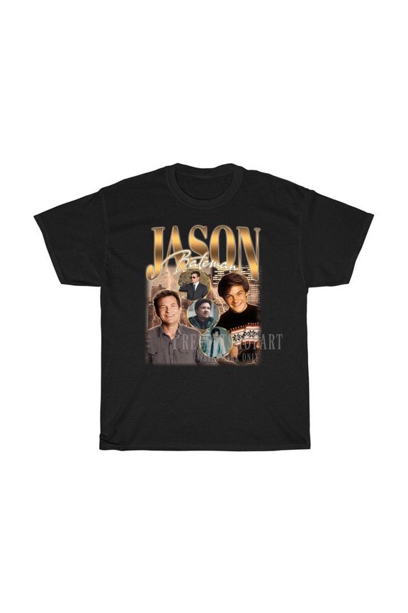 Jason Bateman Actor Portrait Graphic Design Everyday T-Shirt
