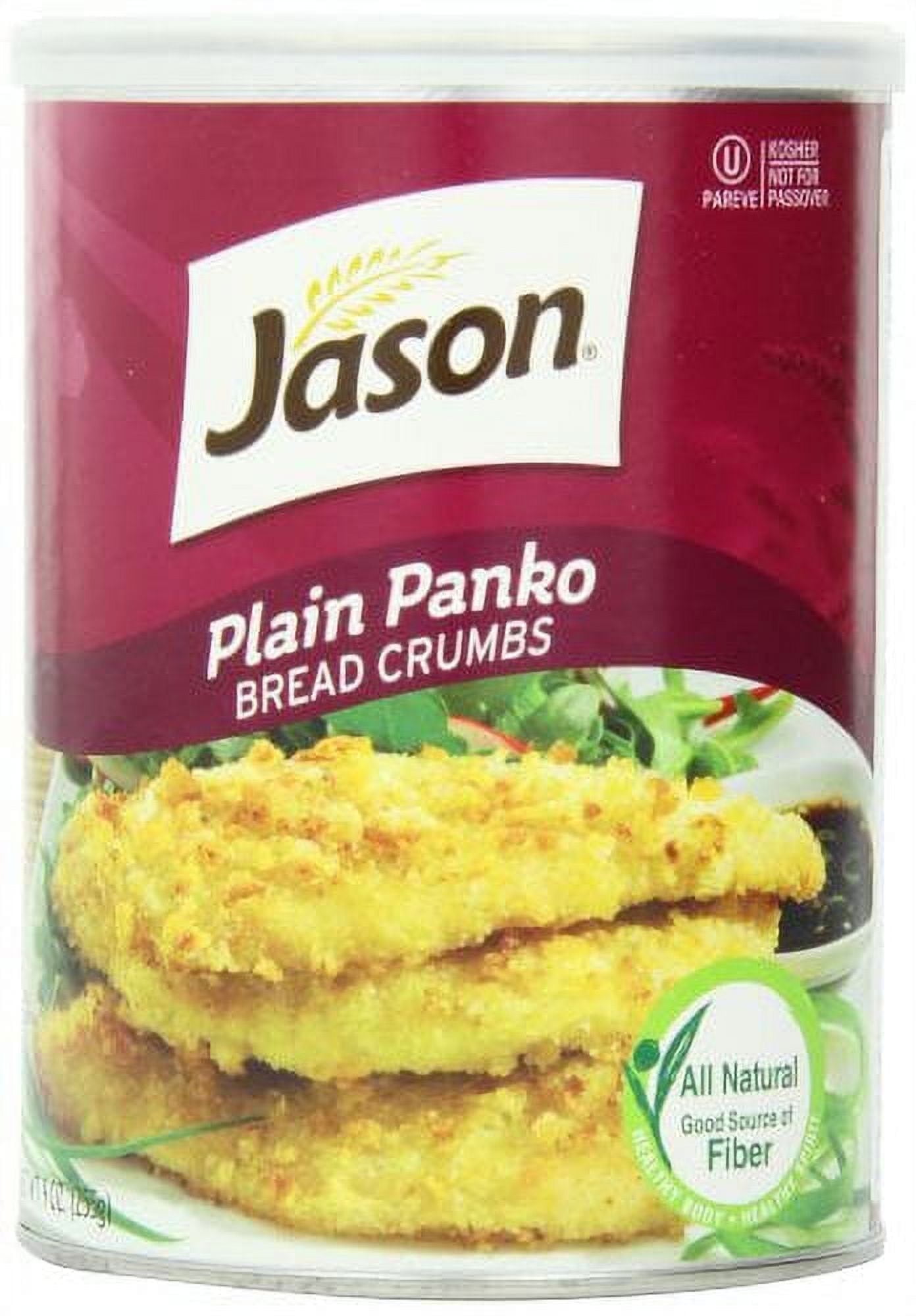 Jason Bread Crumbs, Plain Panko, 8 Ounce