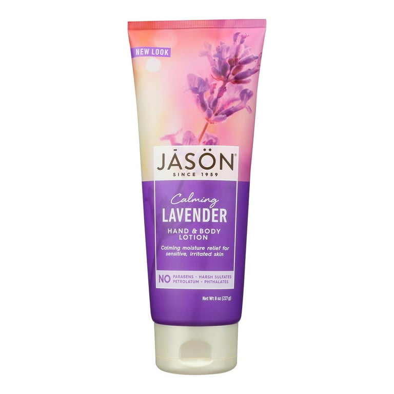Jason Calming Lavender Moisturizer Hand & Body Lotion, 8 oz