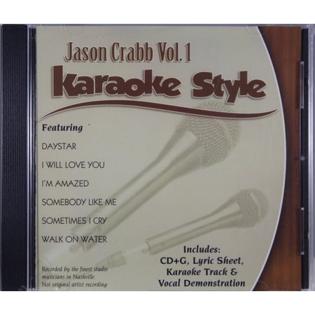 Jason Crabb Volume 1 Daywind Christian Karaoke Style NEW CD+G 6 Songs