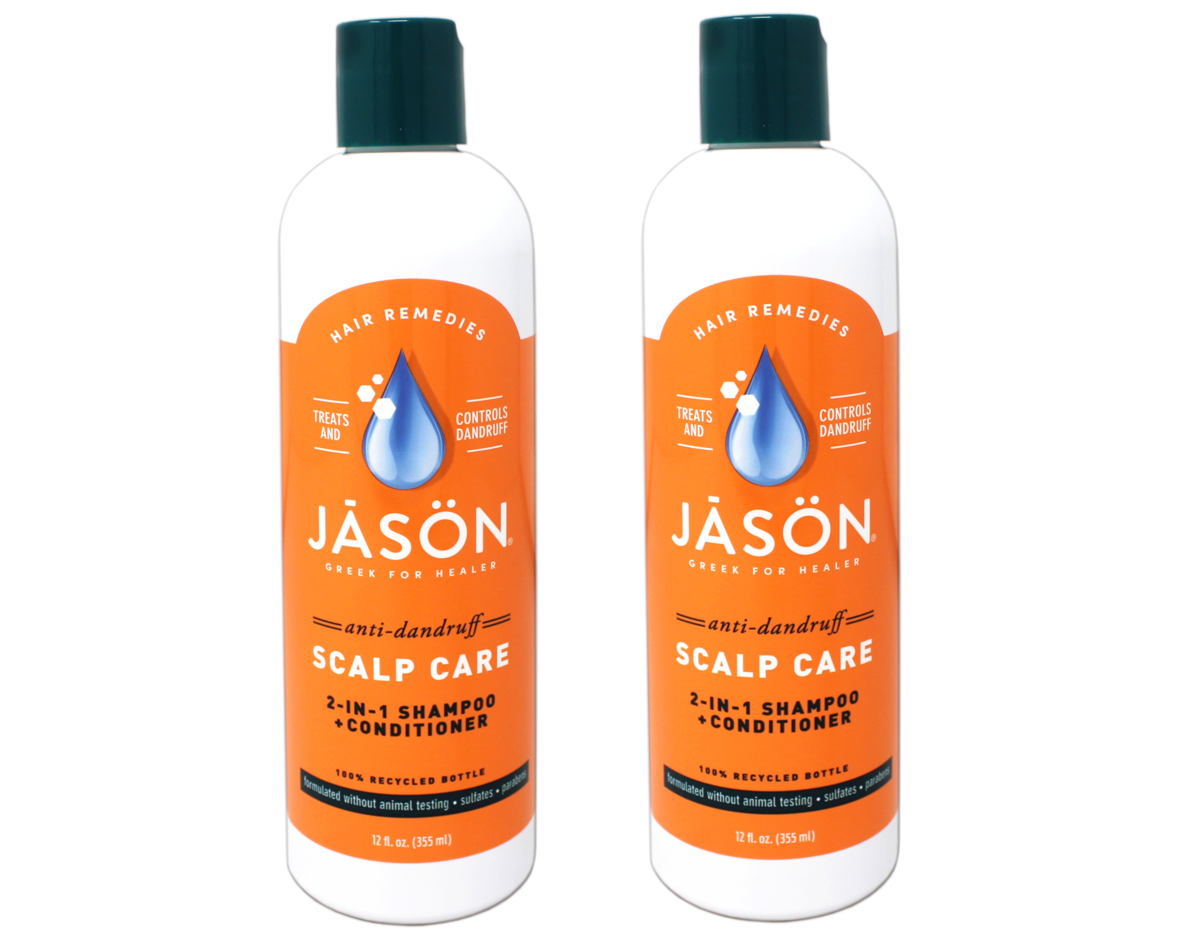 Jason Dandruff Relief Treatment 2-in-1 Shampoo & Conditioner, 12 FL OZ - 2 Pack