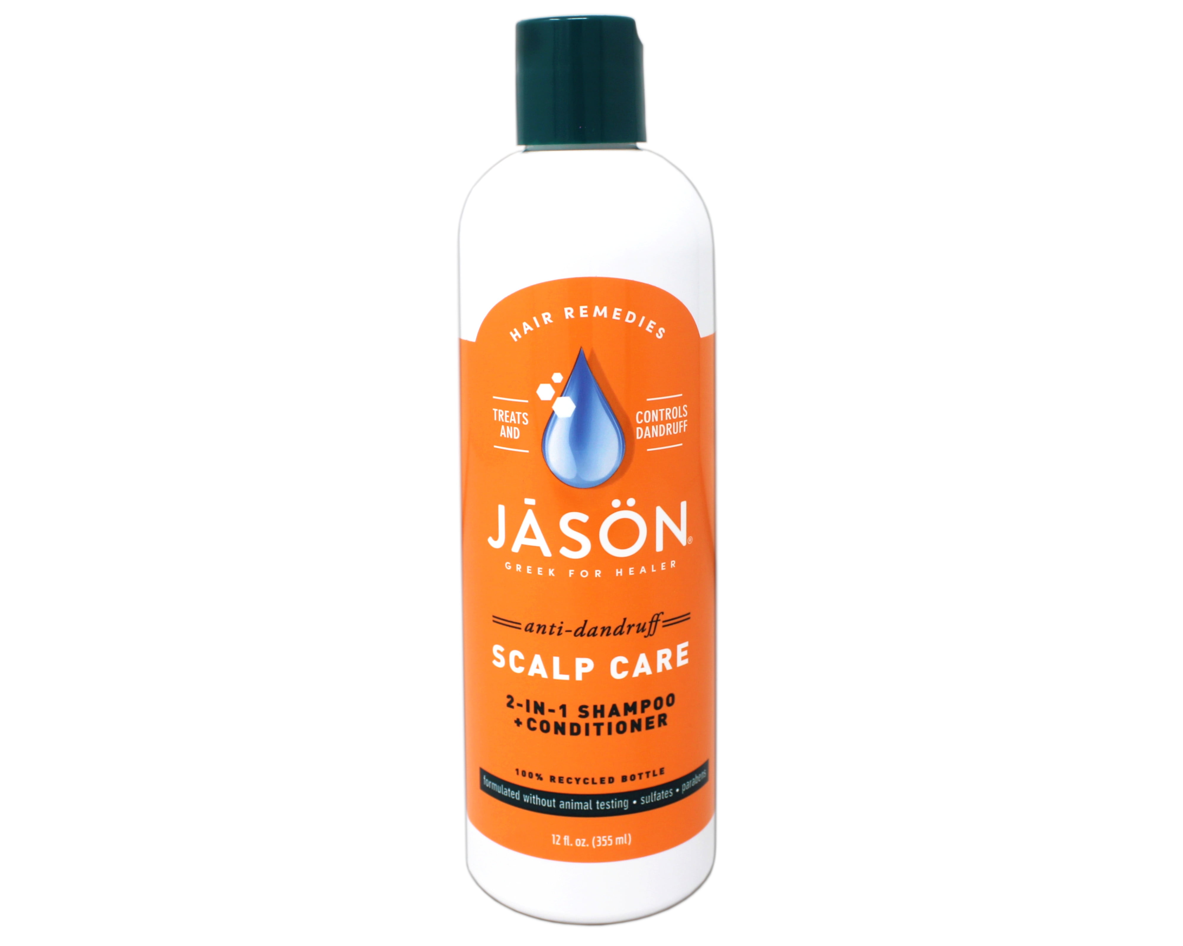 FABALA SHAMPOO ポンプ式 2本セット Jason Dandruff Relief Treatment, Medicated 2 in 1 Natural Everyday