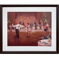 thumbnail image 1 of Jason Delancey "Saturday Night" Newly Custom FRAMED Black Art Music Dance Generic, 1 of 3