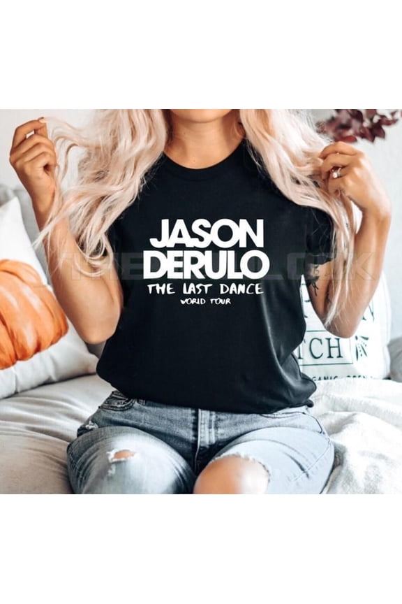 Jason Derulo The Last Dance 2026 Tour T shirt Music Concert,Black Color,Size 3XL