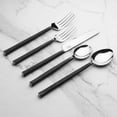 thumbnail image 1 of Jason Design Burnt Black 20 Pcs. Flatware Set. SERVES 4 PERSONS., 1 of 10