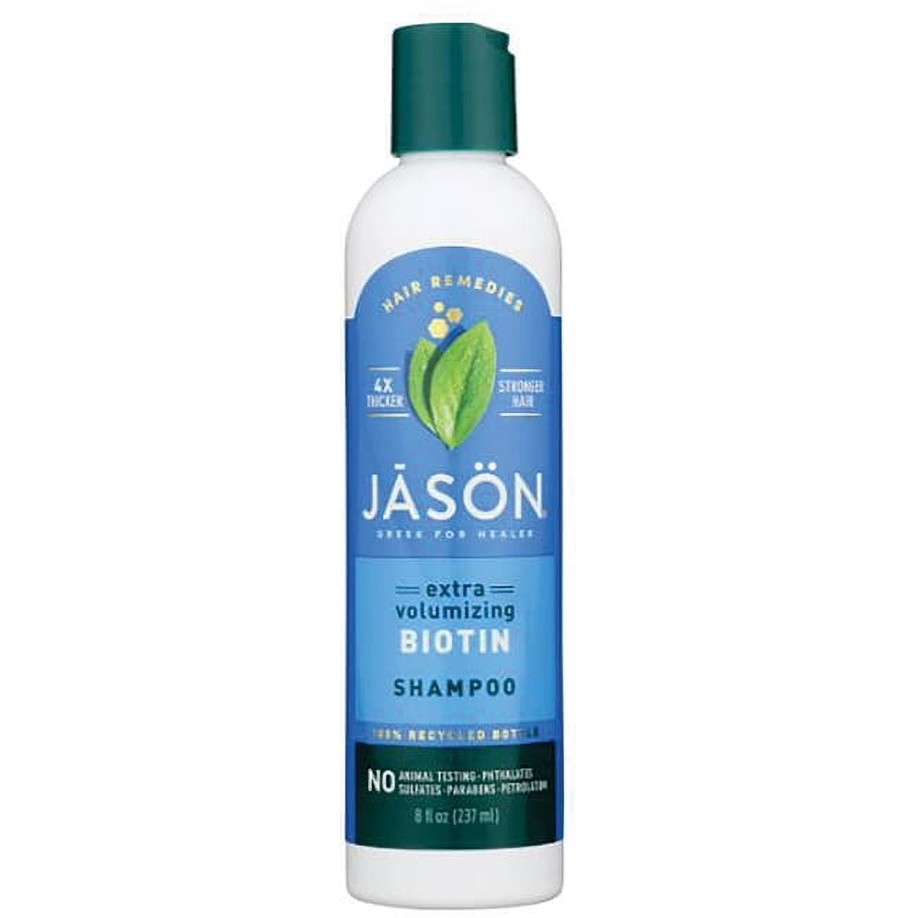 Jason Extra Volumizing Biotin Shampoo 8 fl oz Liq - Walmart.com