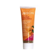Jason Face Wash & Scrub, Brightening Apricot Scrubble, 4 oz