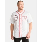 Friday the 13th Men's Jason Graphic Baseball Shirt, Sizes XS-3XL