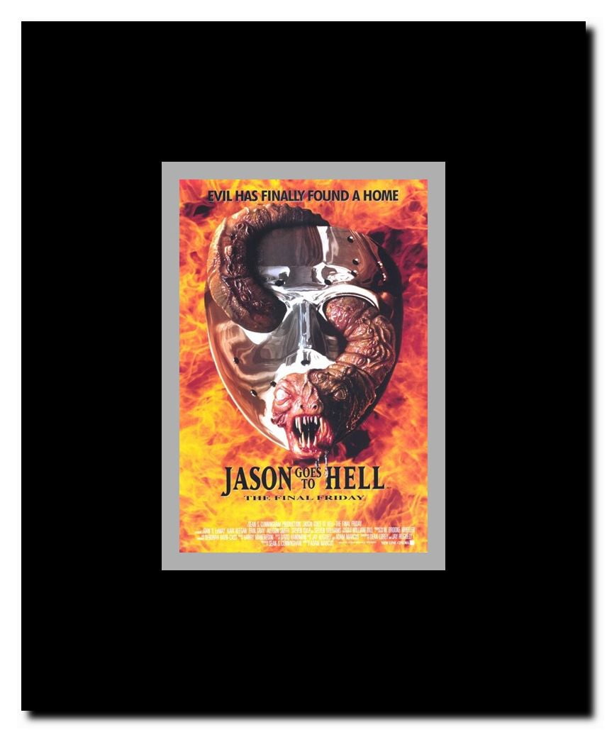 Jason Goes to Hell: the Final Friday Framed Movie Poster