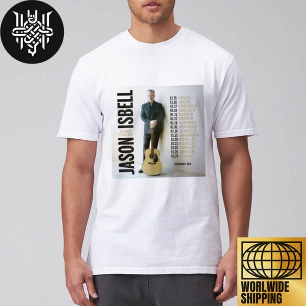 Jason Isbell 2025 Solo Tour Dates Unisex TShirt