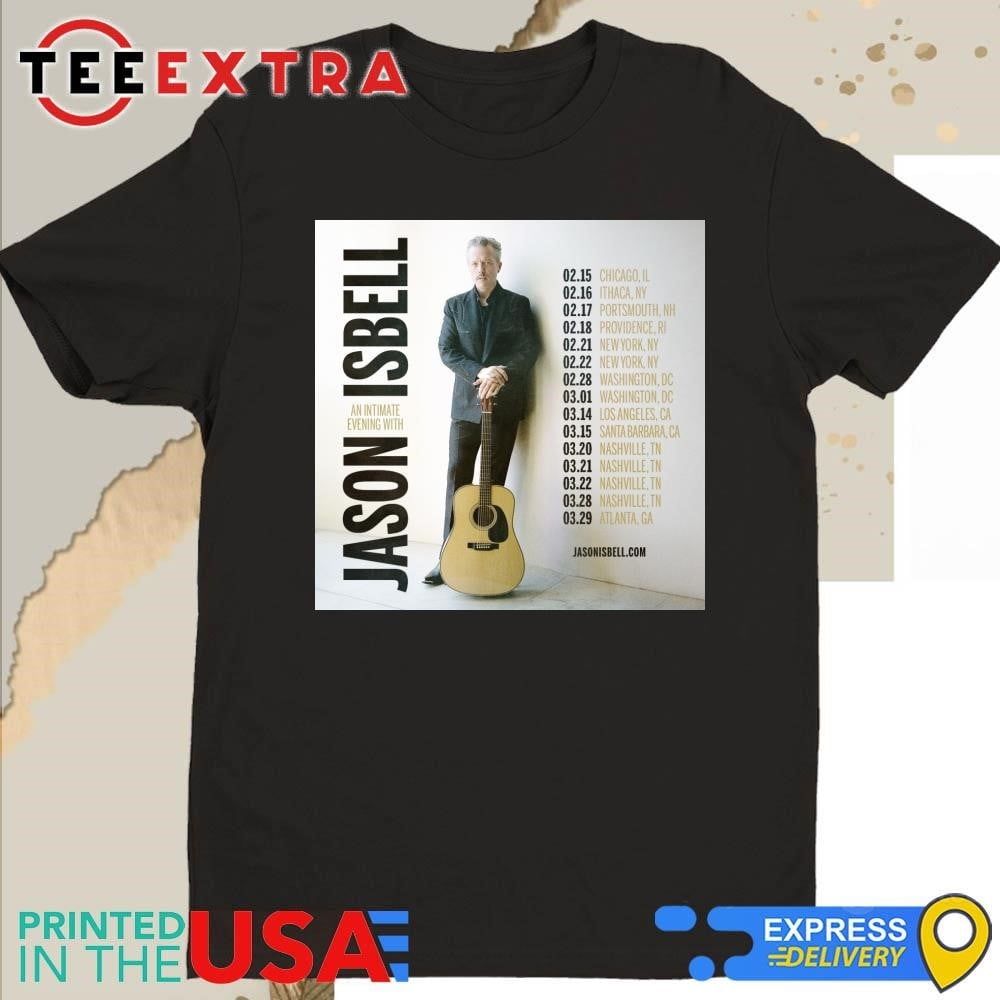 Jason Isbell Solo 2025 Tour Dates Shirt
