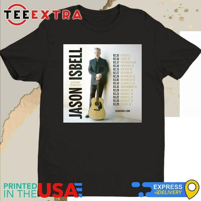Jason Isbell Solo 2025 Tour Dates Shirt