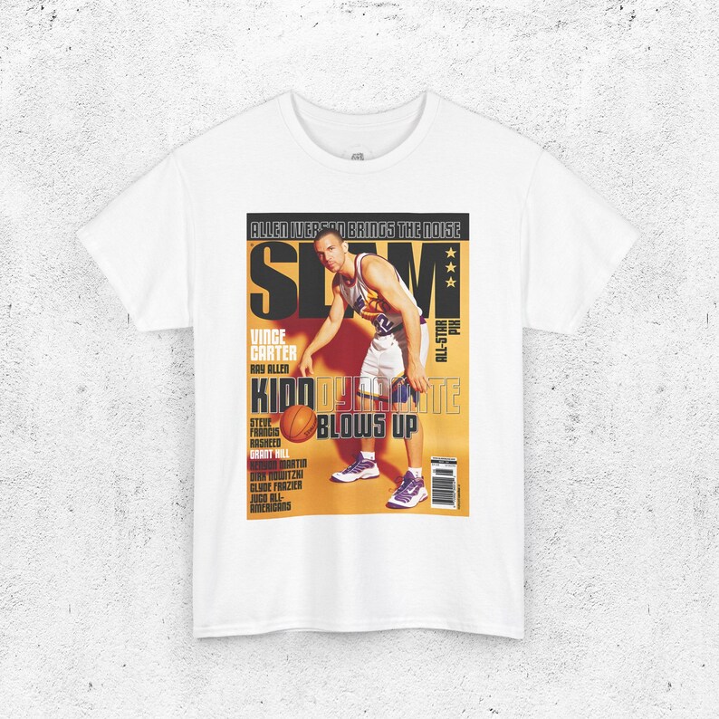 Jason Kidd Shirt, Phoenix Suns Magazine Cover TShirt, Unisex Sports