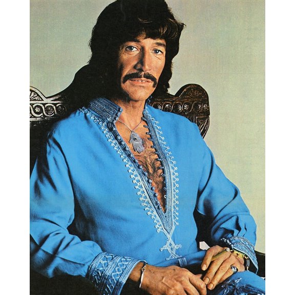 Jason King Featuring Peter Wyngarde 24X36 Classic Hollywood Poster In Blue Open Robe