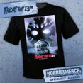thumbnail image 1 of Jason Lives Poster Creepy Mask Horror Halloween T-Shirt, 1 of 2