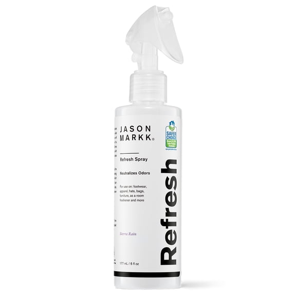 Jason Markk Shoe Deodorizer Refresh Spray Odor Eliminator, Sierra Rain Scent, 6 oz, 1 Pack